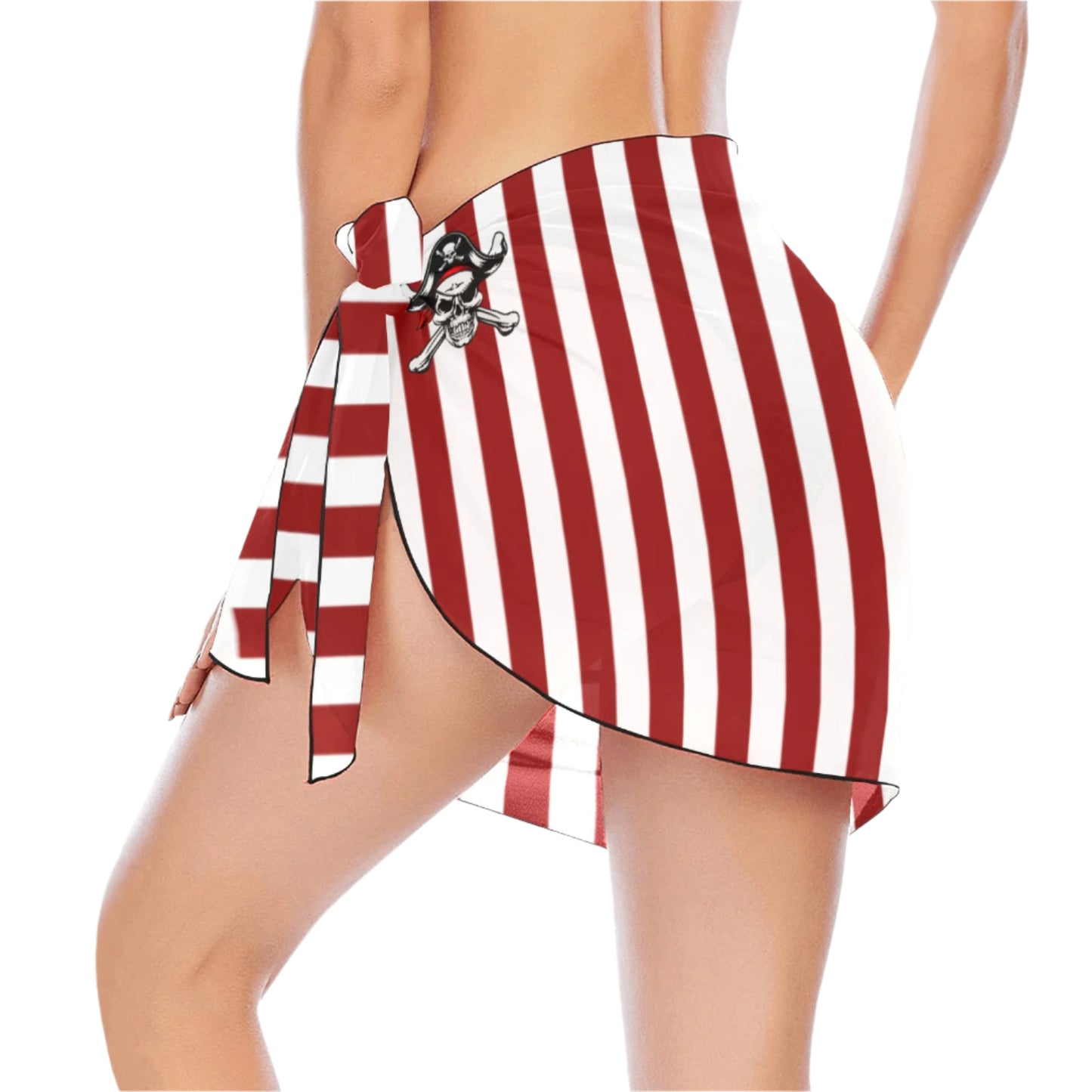 Pin Striped Pirate - Beach Wrap/Cover-Up - Available in 2 Colors