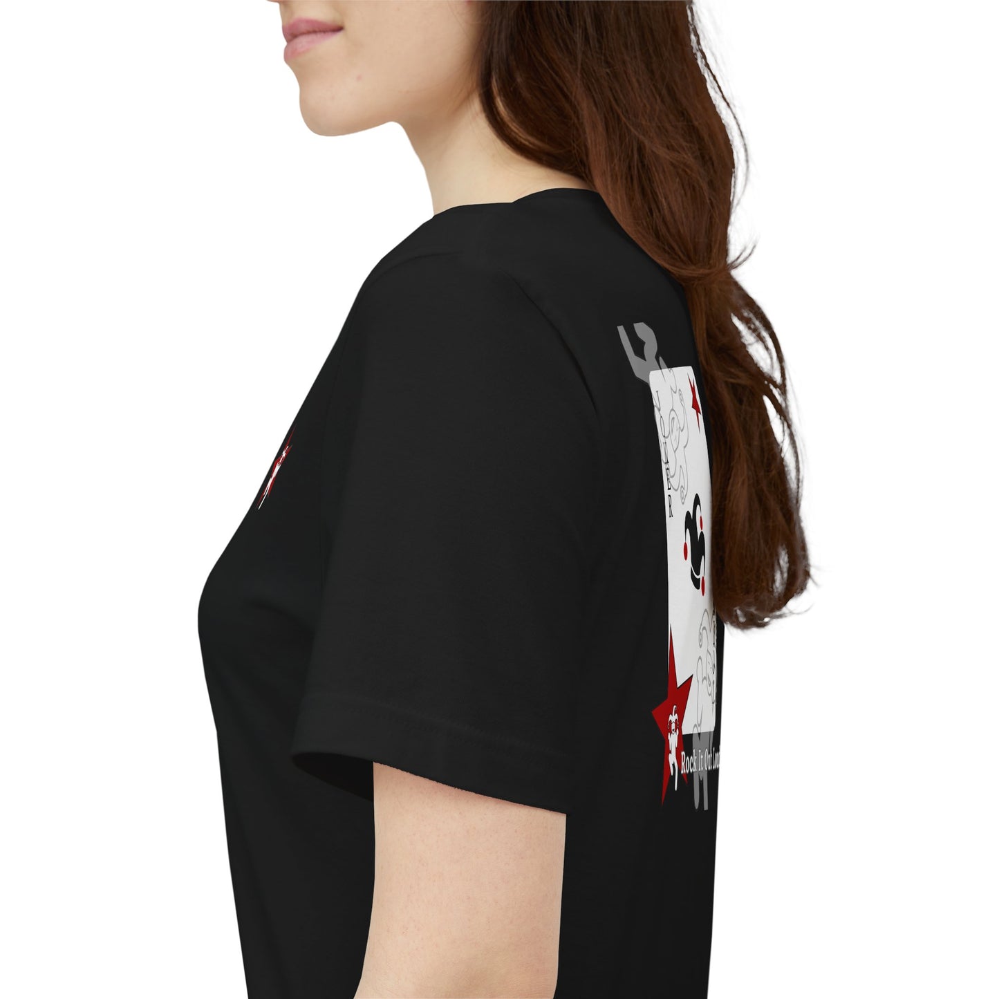 Rock It Out Loud Joker Card Unisex T‑Shirt