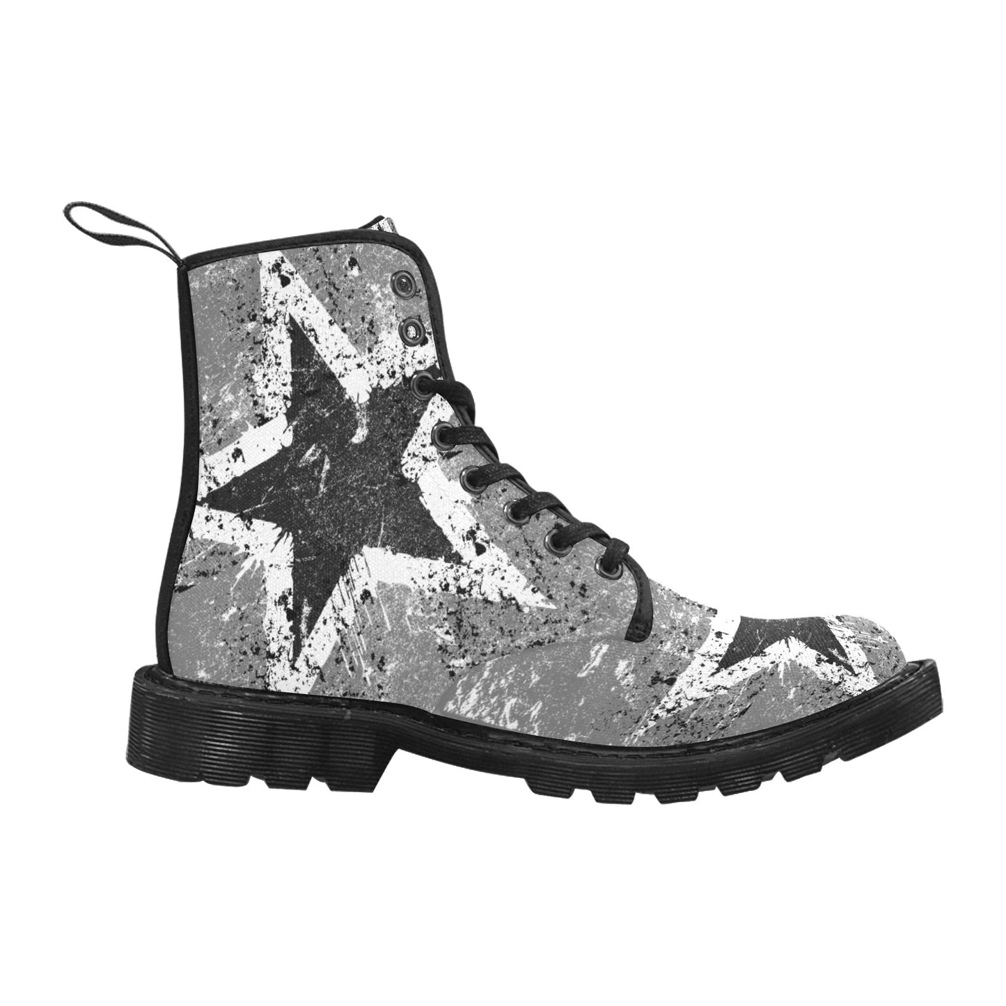 Vintage Star - Women's Lace Up Boots