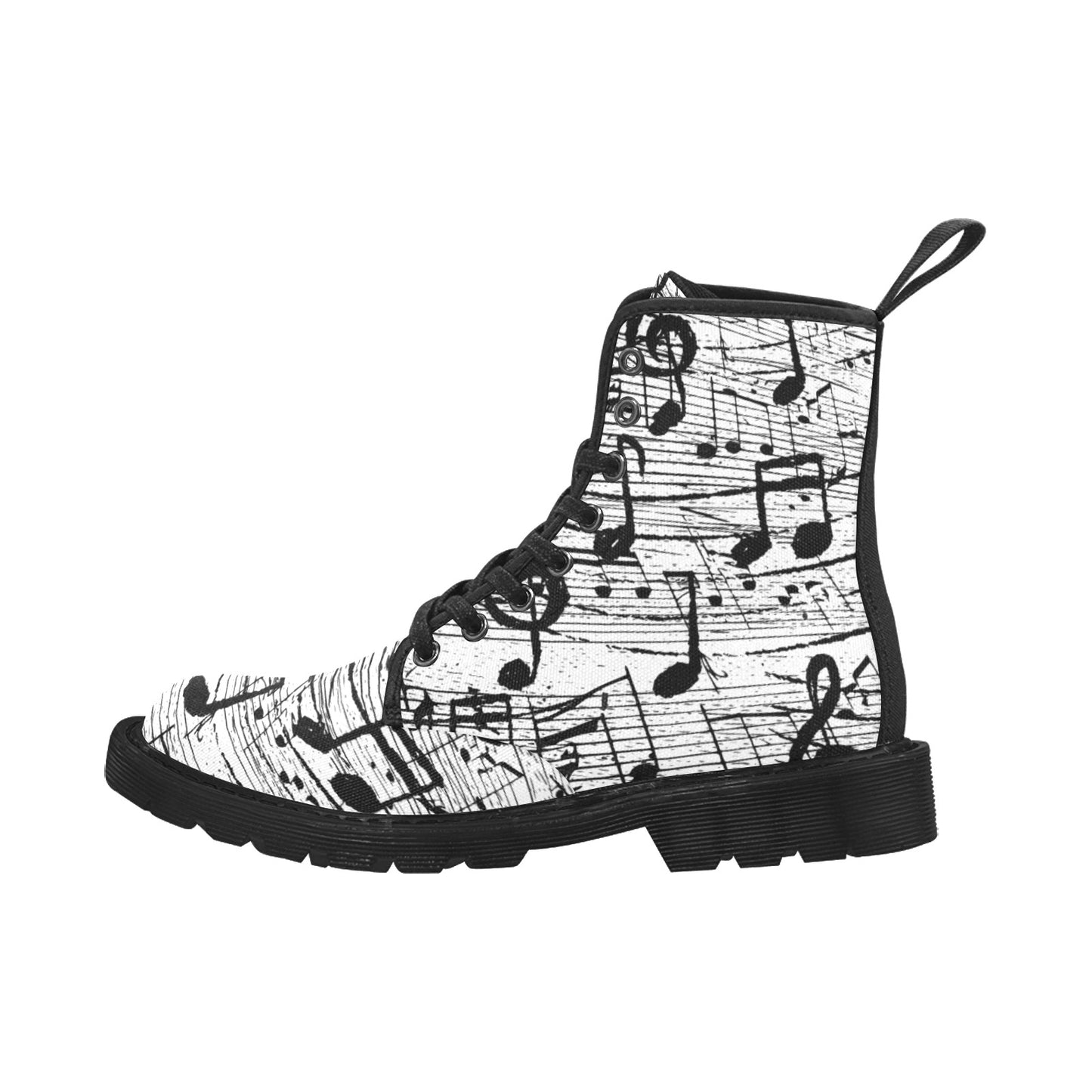 Rock The Music - Women's Lace Up Boots - Available in 3 Colors