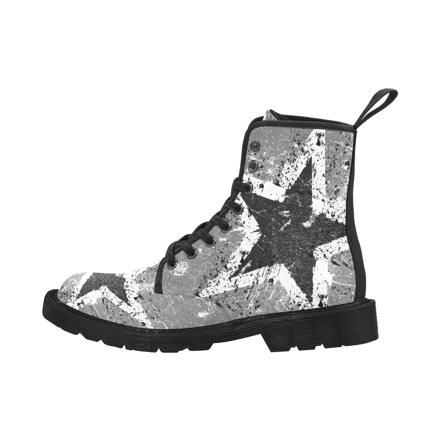 Vintage Star - Women's Lace Up Boots