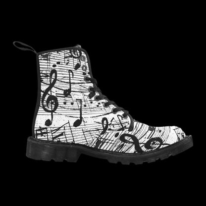 Rock The Music - Women's Lace Up Boots - Available in 3 Colors