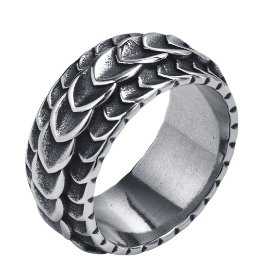Rock Vintage Viking Dragon Ring