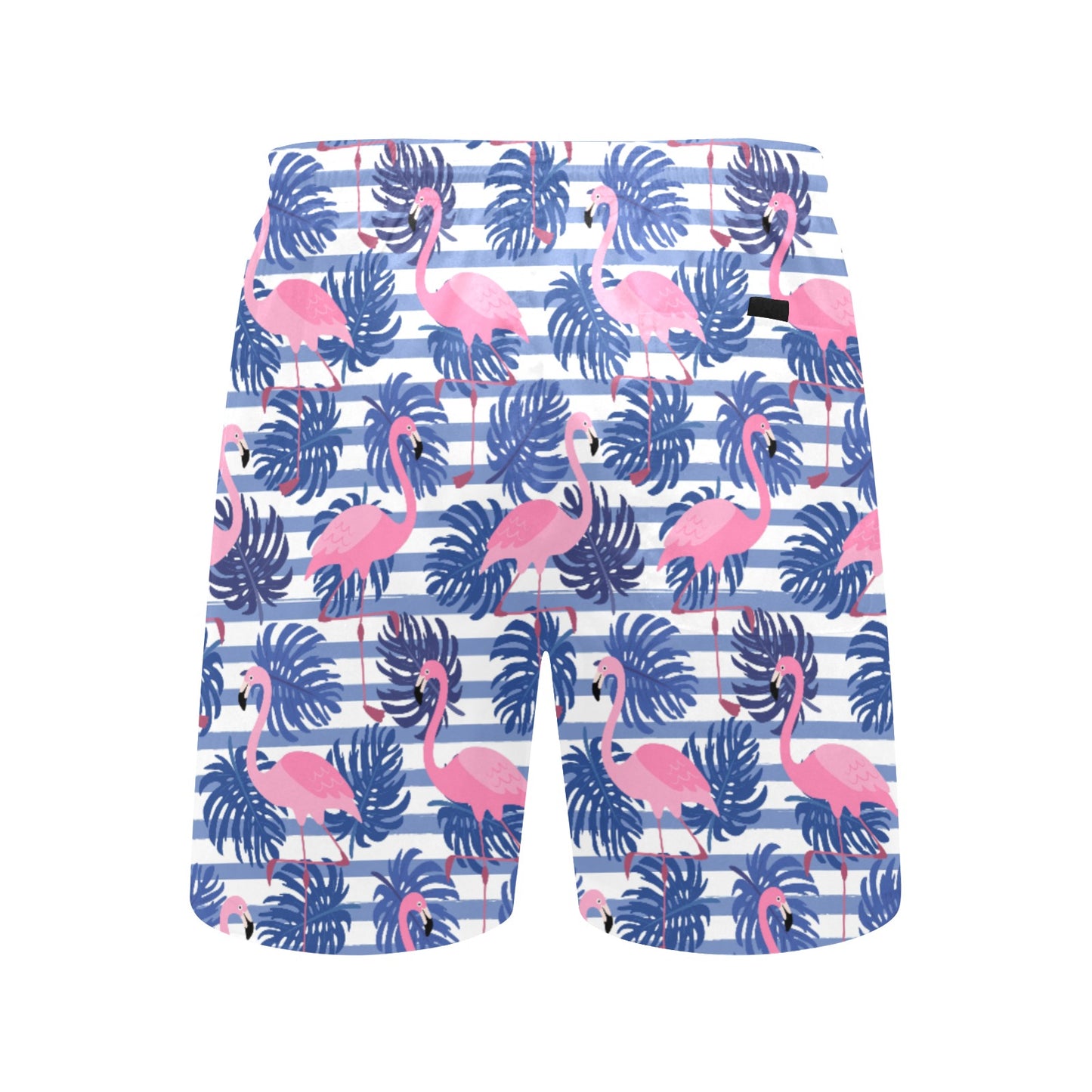 Rockin Flamingos Mid Length Swimming Trunks/Beach Shorts for Men